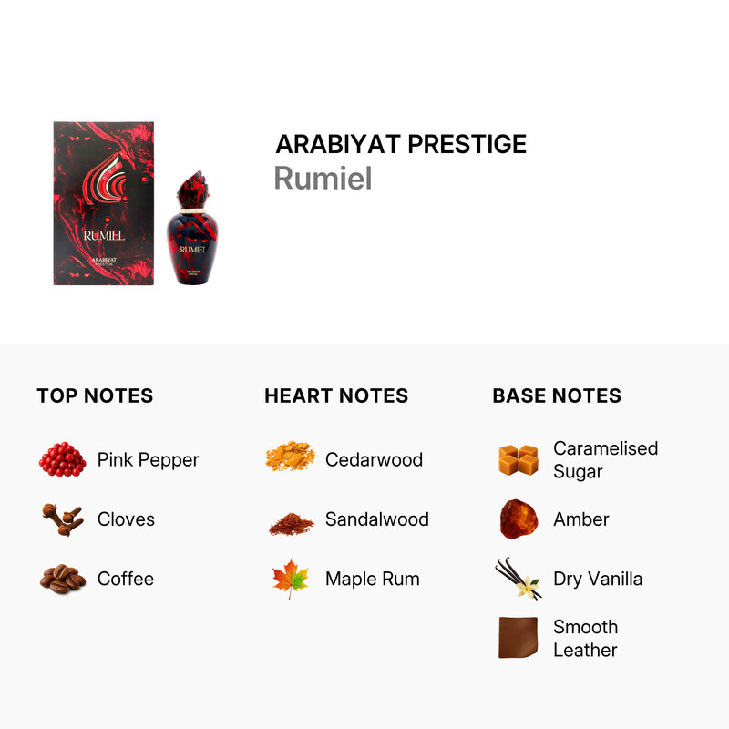 Arabiyat Prestige Unisex Rumiel EDP Spray 3.4 oz Fragrances