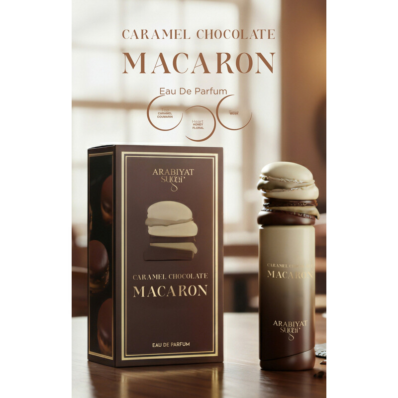 Arabiyat Sugar Unisex Caramel Chocolate Macaron EDP Spray 3.4 oz