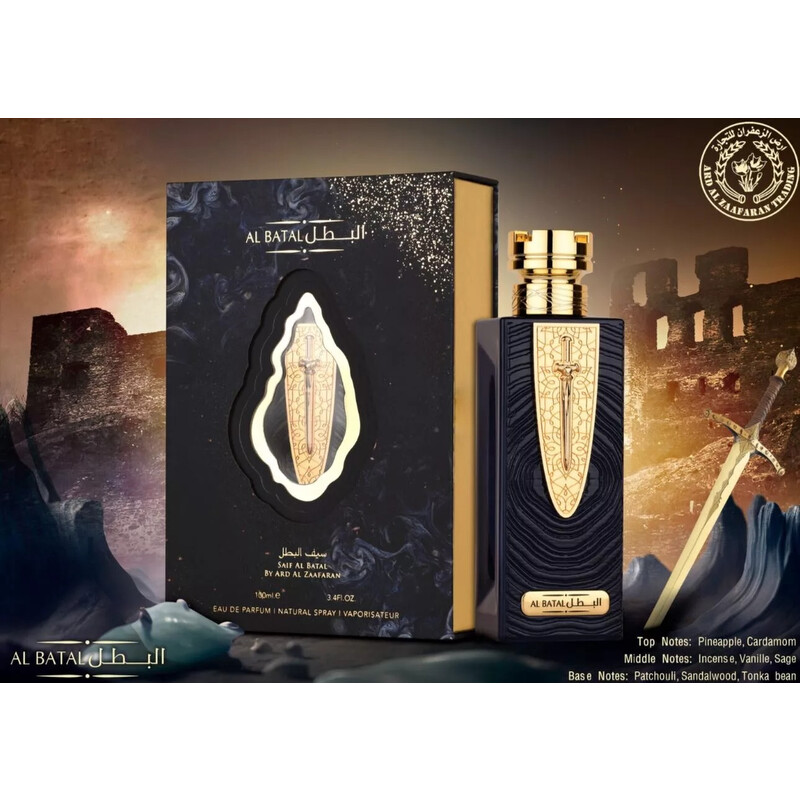 Ard Al Zaafaran Men's Al Batal EDP Spray 3.4 oz Fragrances