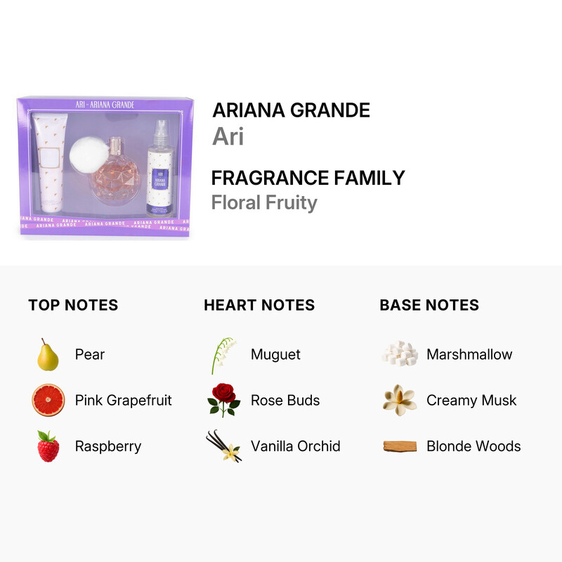 [完全生産限定品あり]Ariana Grande グッズセット Ari By Ariana Grande 3 Piece Gift Set for Women - Best Offer
