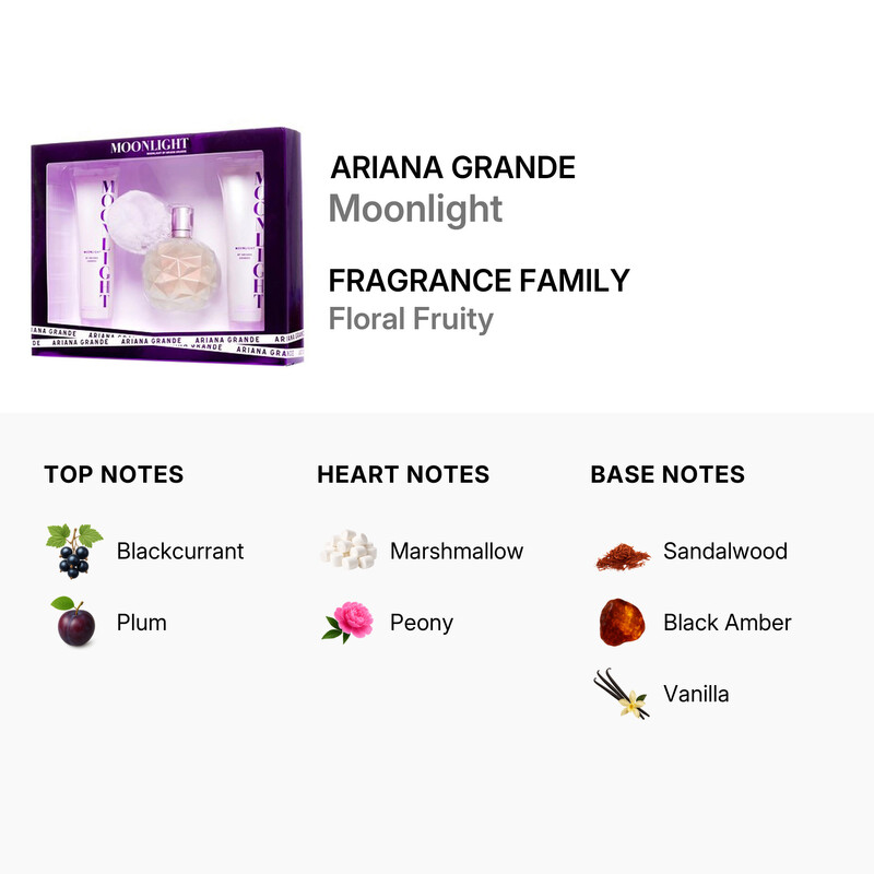 Ariana Grande Ladies Moonlight Gift Set Fragrances 812256023807