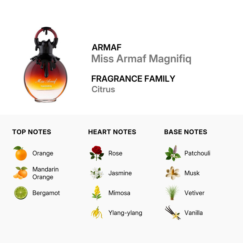 Armaf Ladies Miss Armaf Magnifiq EDP Spray 3.4 oz Fragrances