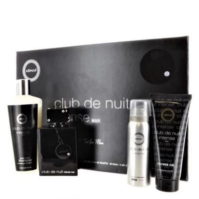 Armaf Men's Club de Nuit Intense 4pcs EDT Gift Set Fragrances