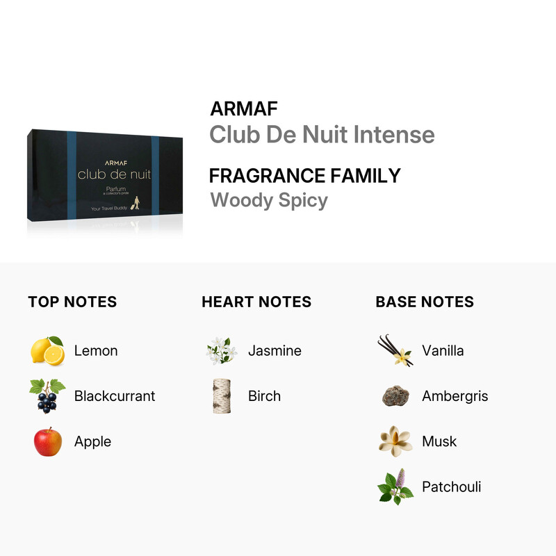 Armaf Men's Club De Nuit Intense Gift Set Fragrances 6295199802700