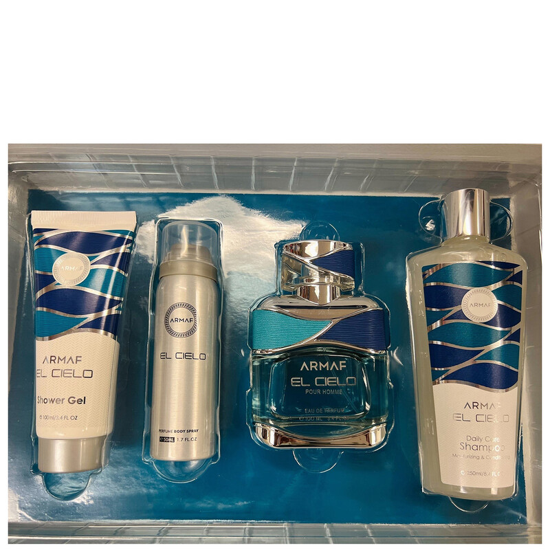 ARMAF ボディミスト 6本セット Armaf Men's El Cielo Gift Set Fragrances 6294015157383