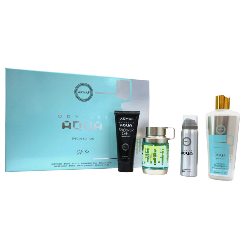 Armaf Men's Odyssey Aqua Gift Set Fragrances 6295199804148