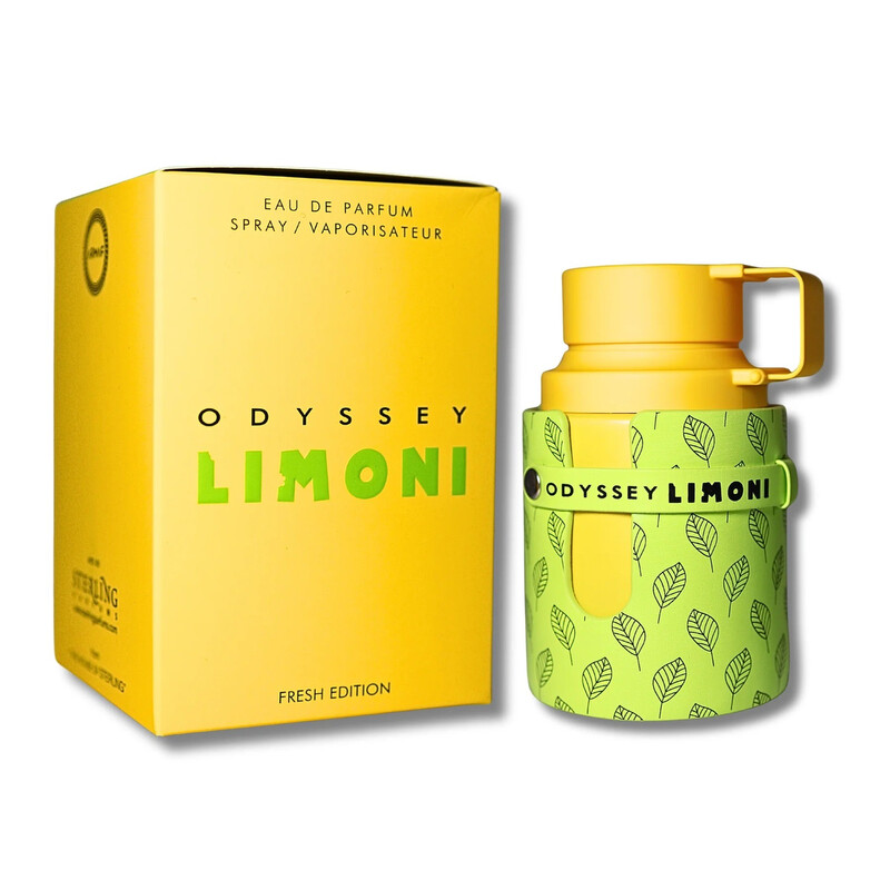 Armaf Men's Odyssey Limoni EDP Spray 3.4 oz Fragrances