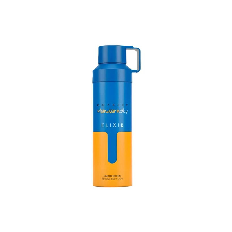 Armaf Men's Odyssey Mandarin Sky Elixir Deodorant Body Spray Spray