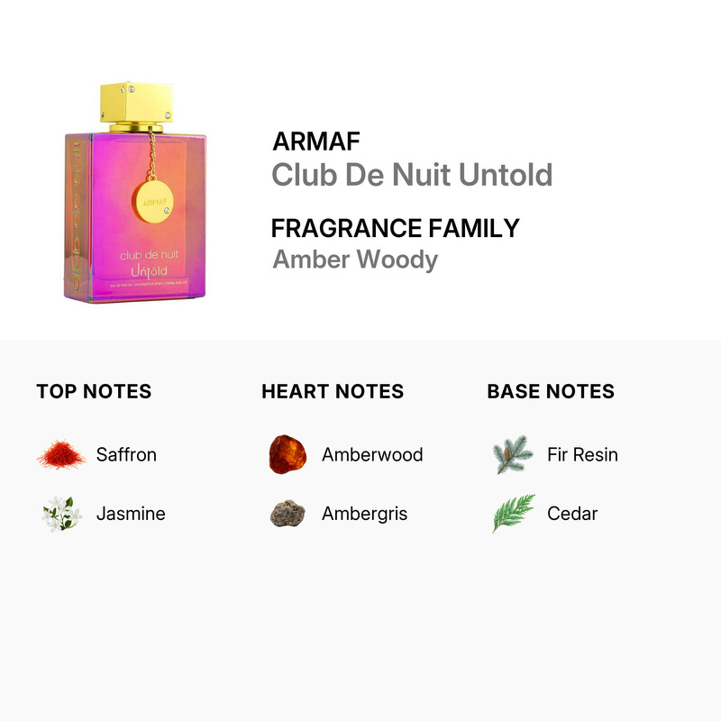 Armaf Unisex Club De Nuit Untold EDP 6.8 oz Fragrances 6294015164312
