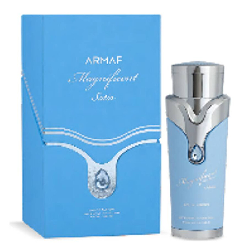 Armaf Unisex Magnificent Satin EDP Spray 3.4 oz Fragrances