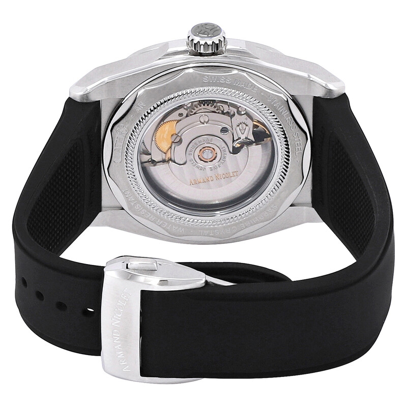Armand Nicolet JH9 Automatic Silver Dial Men's Watch A660HAA-AZ