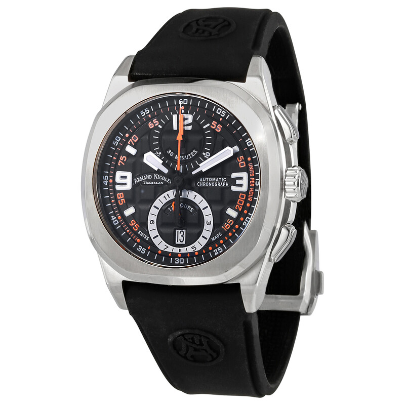 Armand Nicolet JH9 Chronograph Automatic Black Dial Men's Watch