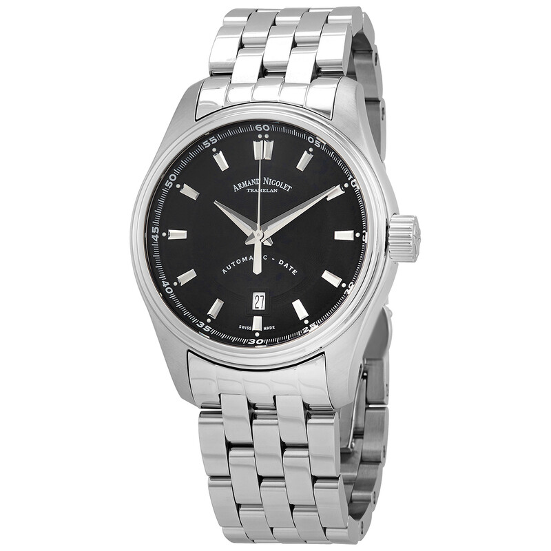 Armand Nicolet MH2 Automatic Black Dial Men's Watch A640A-NR