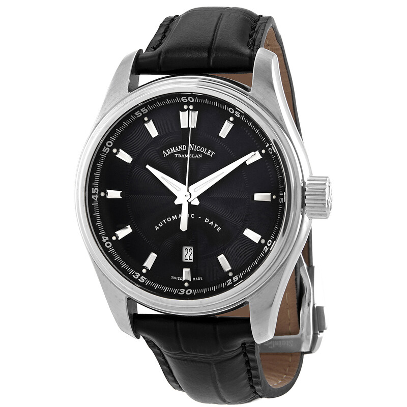 Armand Nicolet MH2 Automatic Black Dial Men's Watch A640A-NR