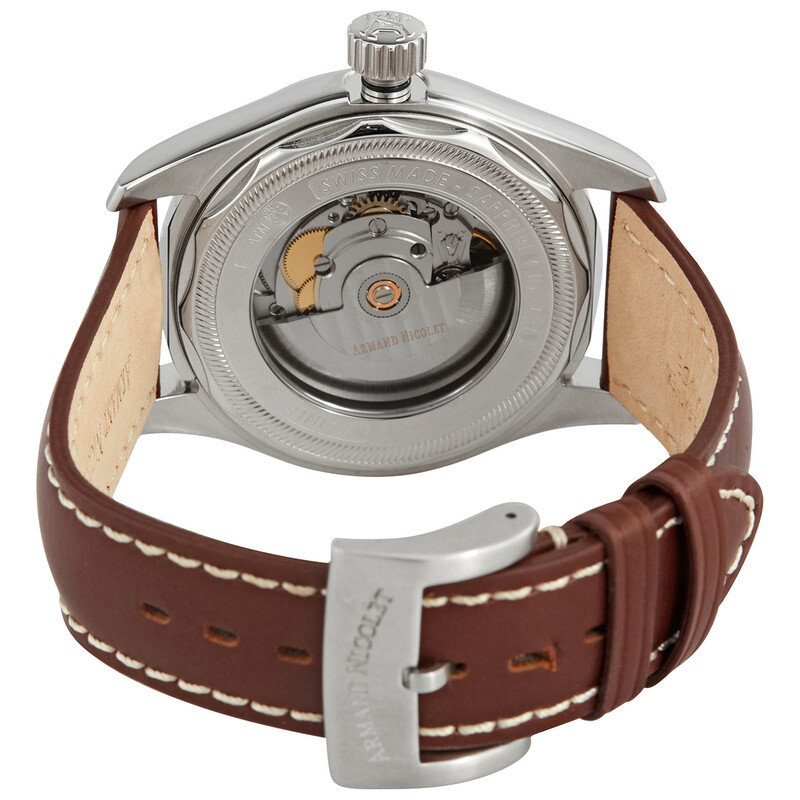 Armand Nicolet MH2 Automatic Silver Dial Men's Watch A640A-AG
