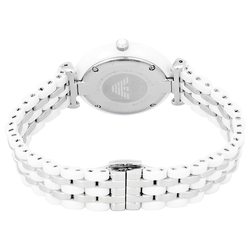 Emporio Armani AR1488 Ceramica Mother of Pearl Dial Ladies Watch Armani Ceramica Mother of Pearl Dial Ladies Watch AR1488  main image 3
