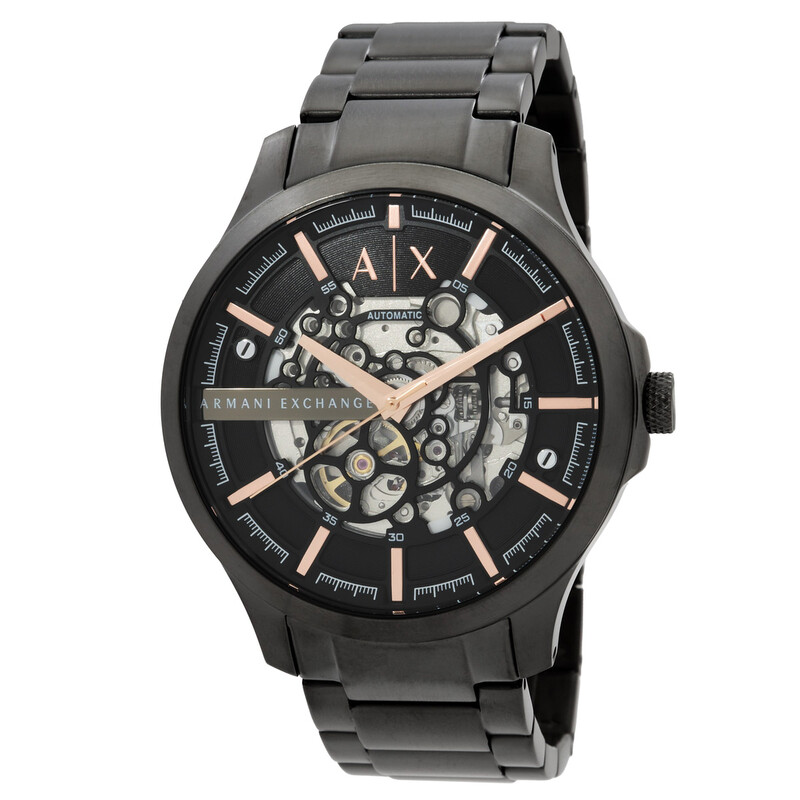 Armani Exchange Automatic Black Dial Men's Watch AX2458