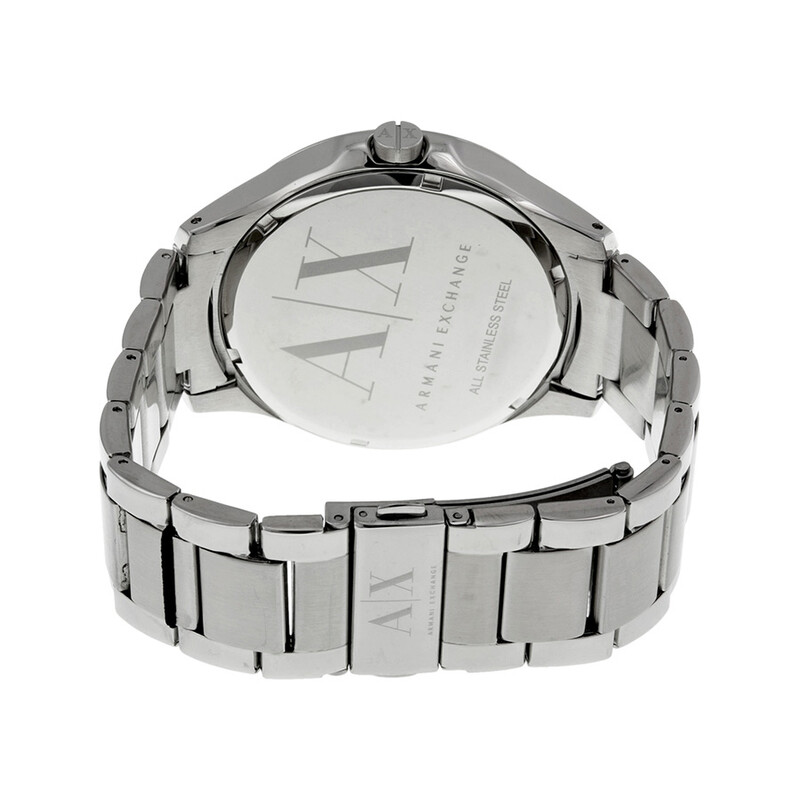 Armani Exchange Black Dial Stainless Steel Men's Watch AX2103