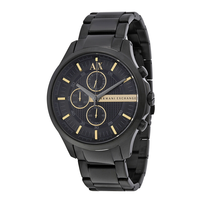 Armani Exchange Chronograph Black Dial Men