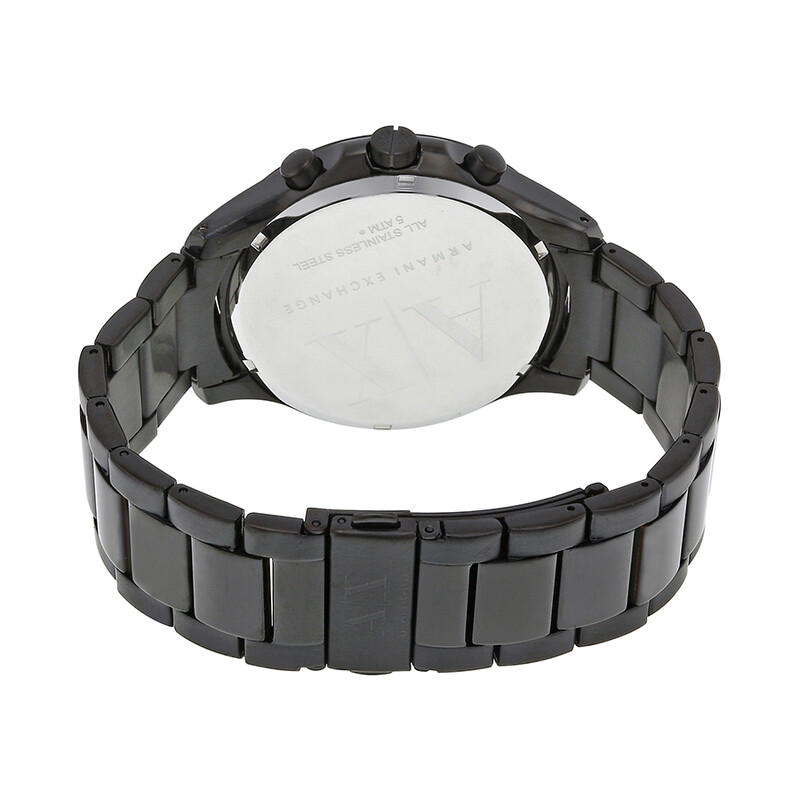 Armani Exchange Chronograph Black Dial Men's Watch AX2164