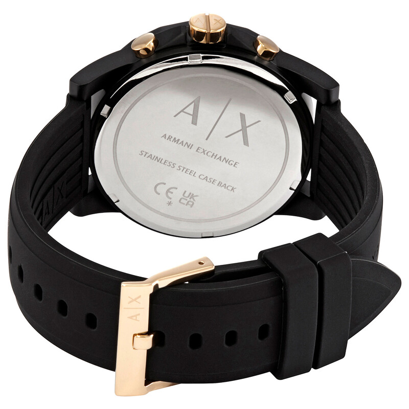 Armani Exchange Chronograph Quartz Black Dial Men's Watch And