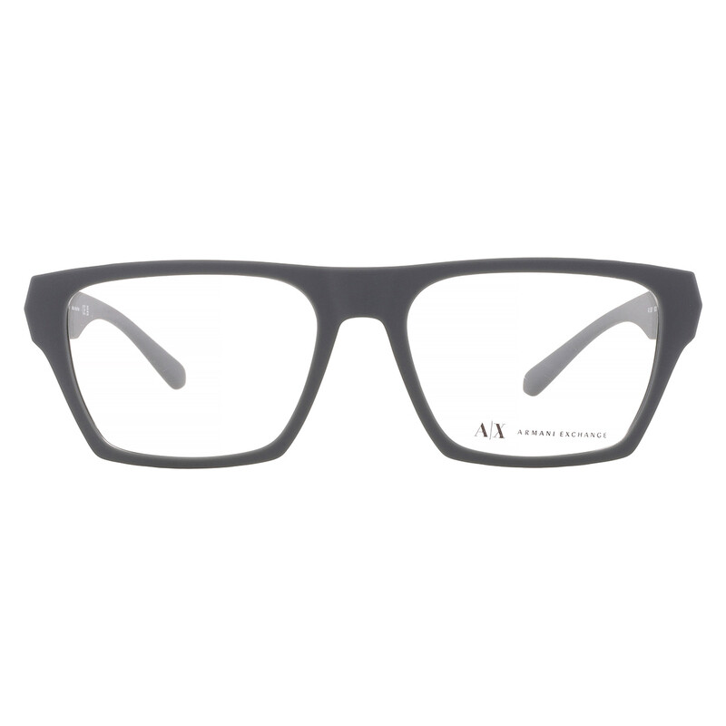 Armani Exchange Demo Rectangular Men's Eyeglasses AX3097 8301 55