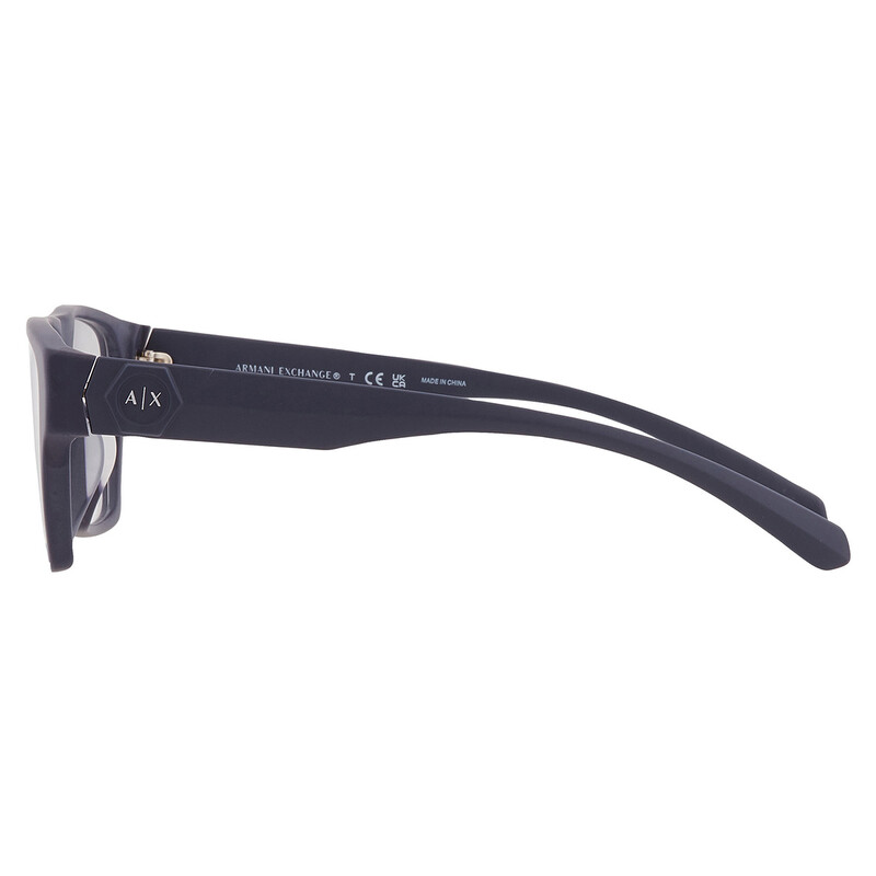Armani Exchange Demo Rectangular Men's Eyeglasses AX3097F 8181 55 ...