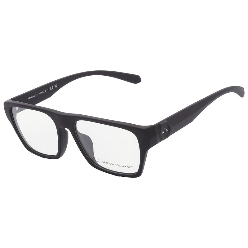 Armani Exchange Demo Square Men's Eyeglasses AX3097F 8078 55 ...