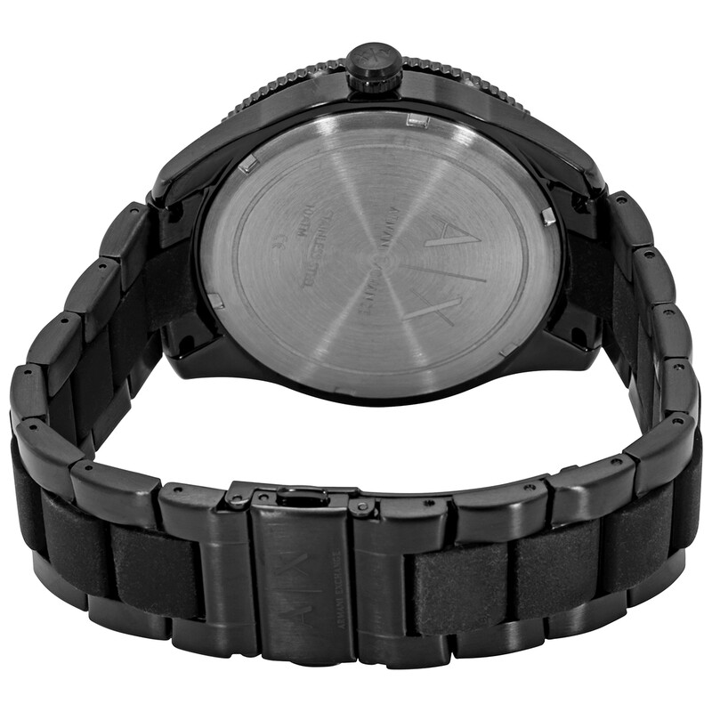 Ax1826 Armani Exchange Enzo Quartz Black Dial Men's Watch AX1826 723763276658 ...