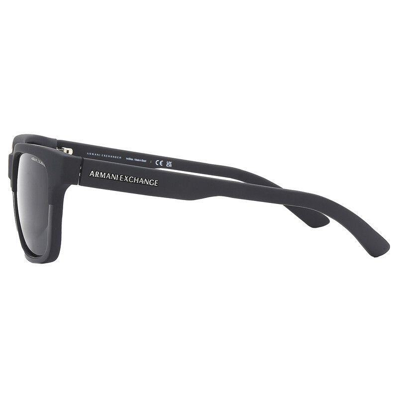 Armani Exchange Grey Square Unisex Sunglasses AX4026S 812287 56