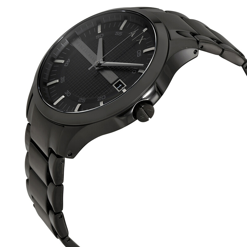 Armani Exchange Hampton Black Dial Men display picture 2