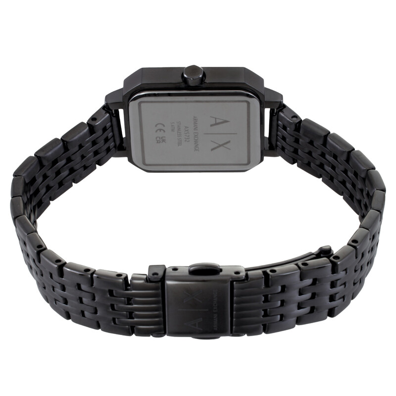 Armani Exchange Leila Quartz Black Dial Ladies Watch AX5732