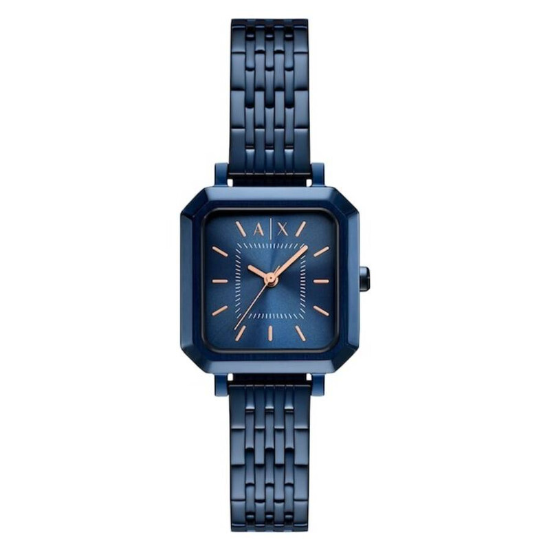 Armani Exchange Leila Quartz Blue Dial Ladies Watch AX5730