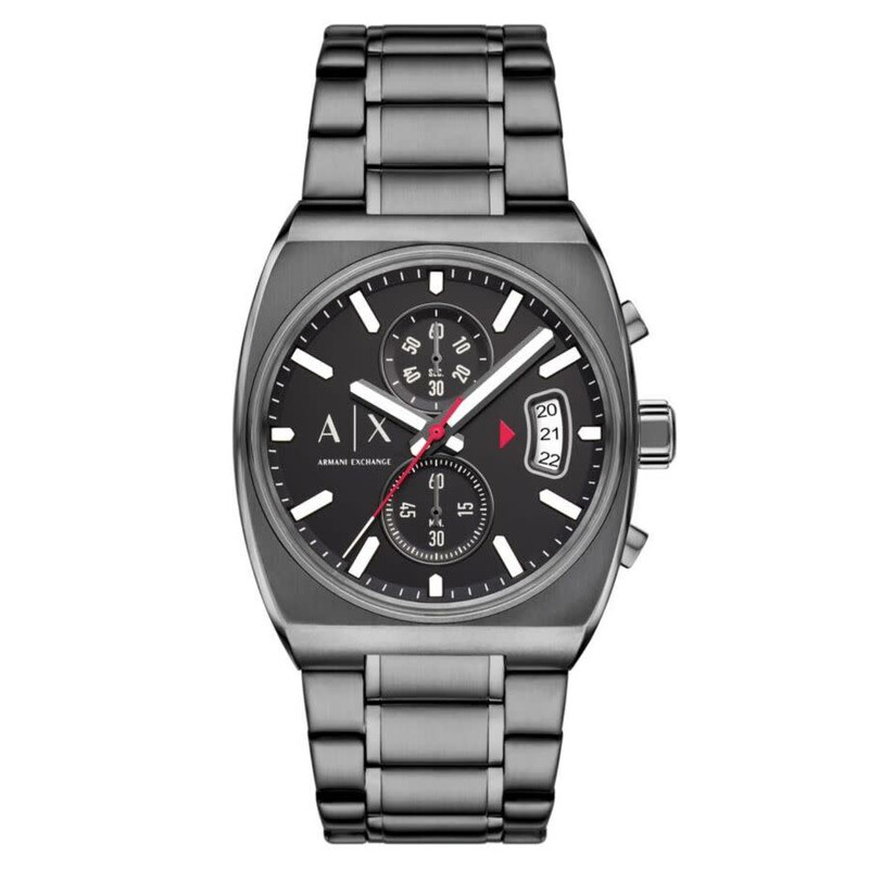 Armani Exchange Oliver Chronograph Quartz Black Dial Men's Watch