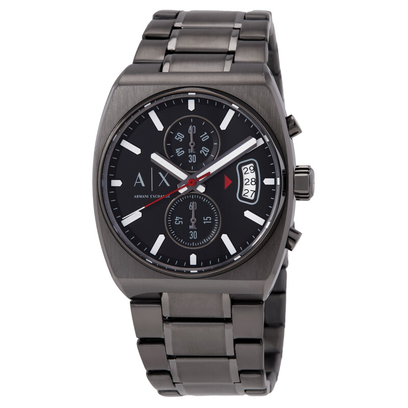 Armani Exchange Oliver Chronograph Quartz Black Dial Men's Watch
