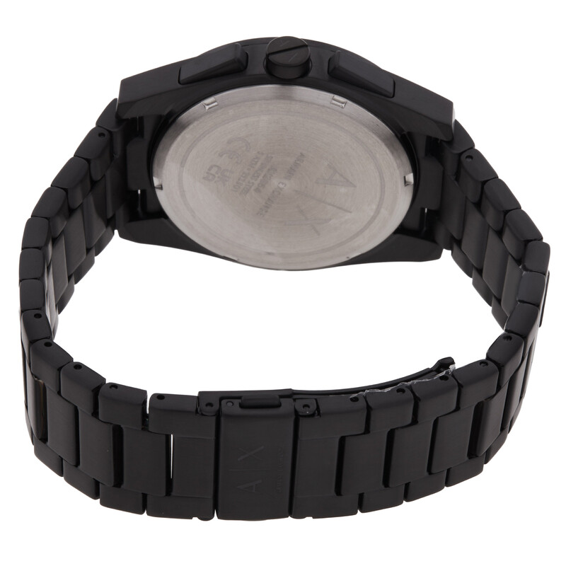 Armani Exchange Parker Chronograph Quartz Black Dial Men's Watch
