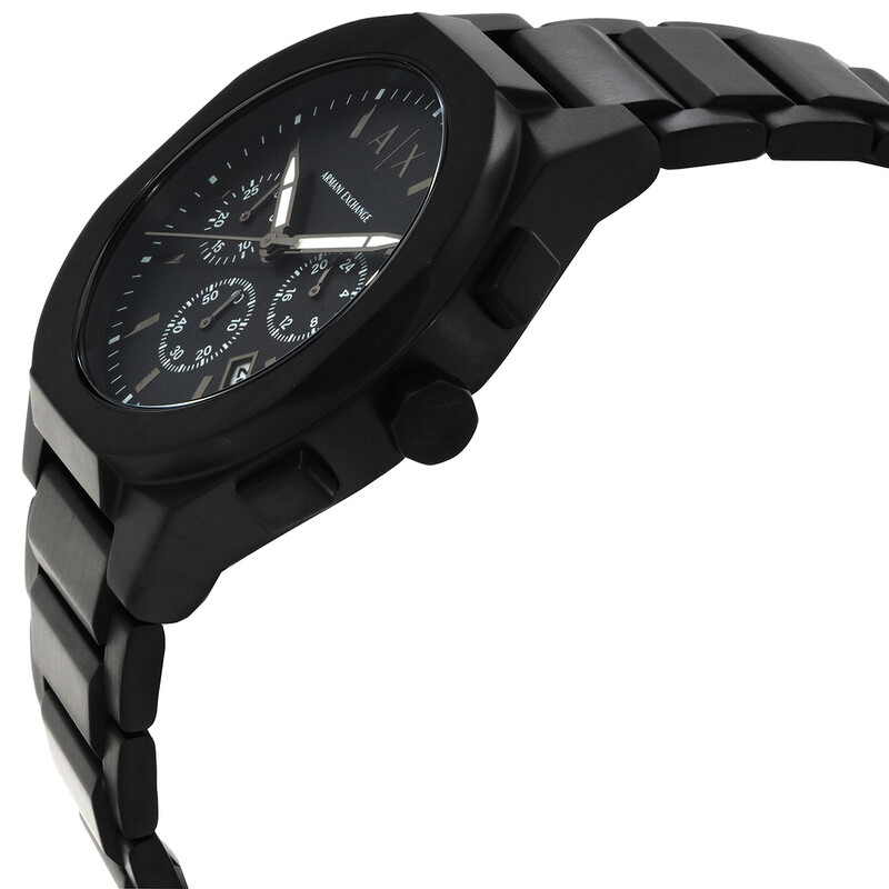Armani Exchange Rafael Chronograph Quartz Black Dial Men's Watch
