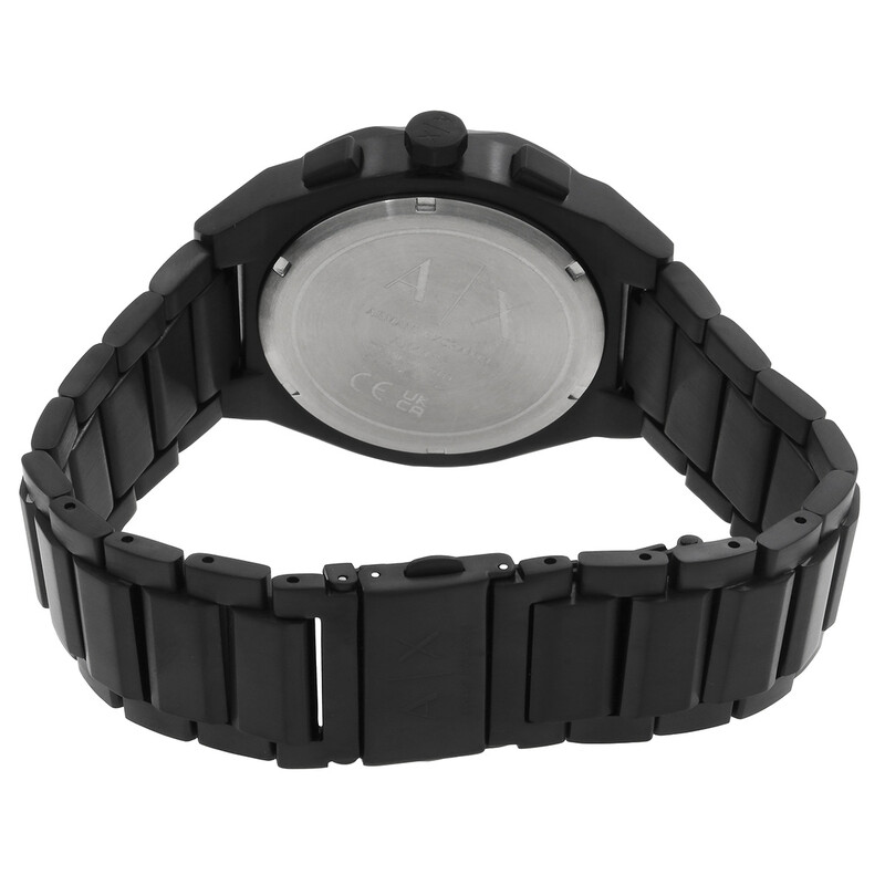 Armani Exchange Rafael Chronograph Quartz Black Dial Men's Watch