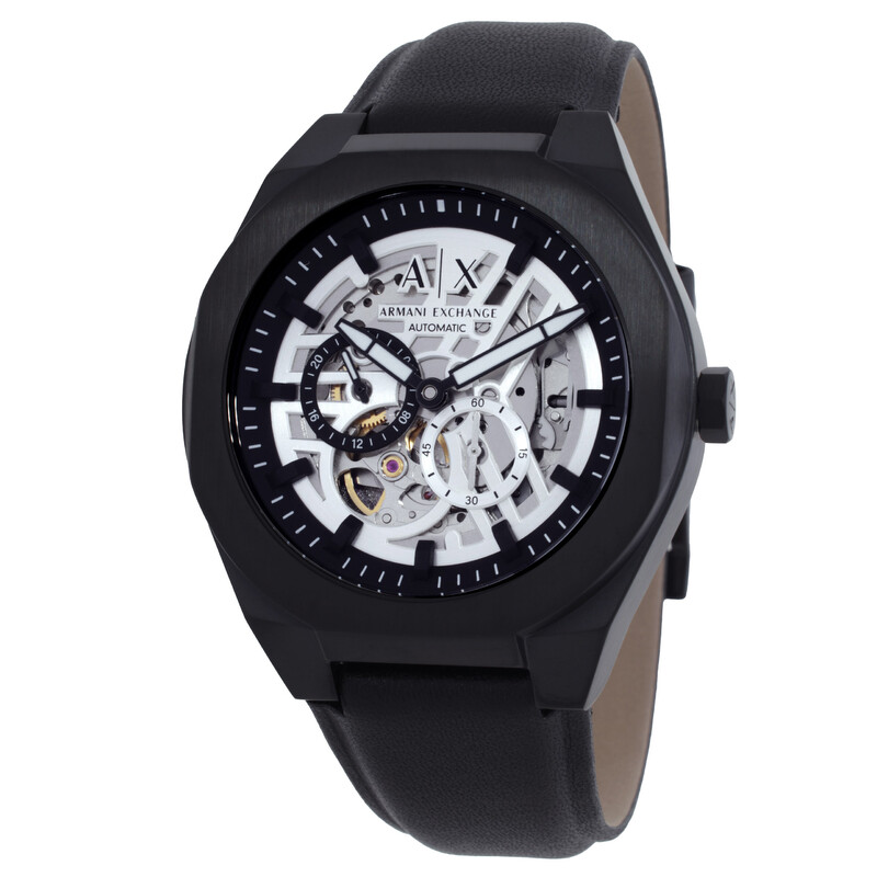 Armani Exchange Sync Chronograph Automatic Silver Dial Men's Watch
