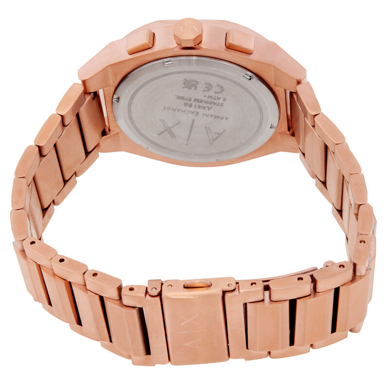 Armani Exchange Sync Chronograph Quartz Brown Dial Men's Watch
