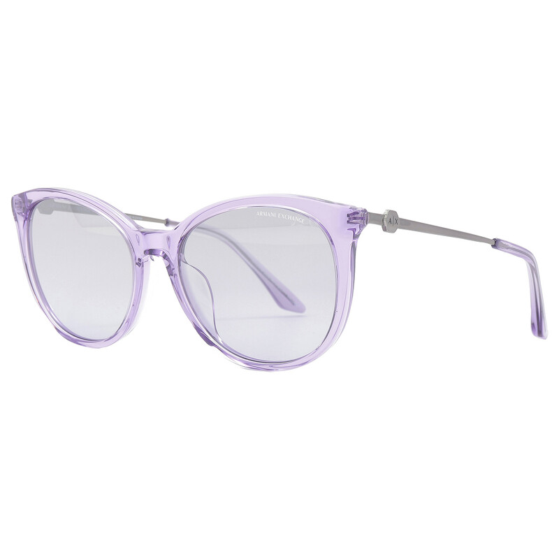 Armani Exchange Violet MIrror Silver Gradient Cat Eye Ladies