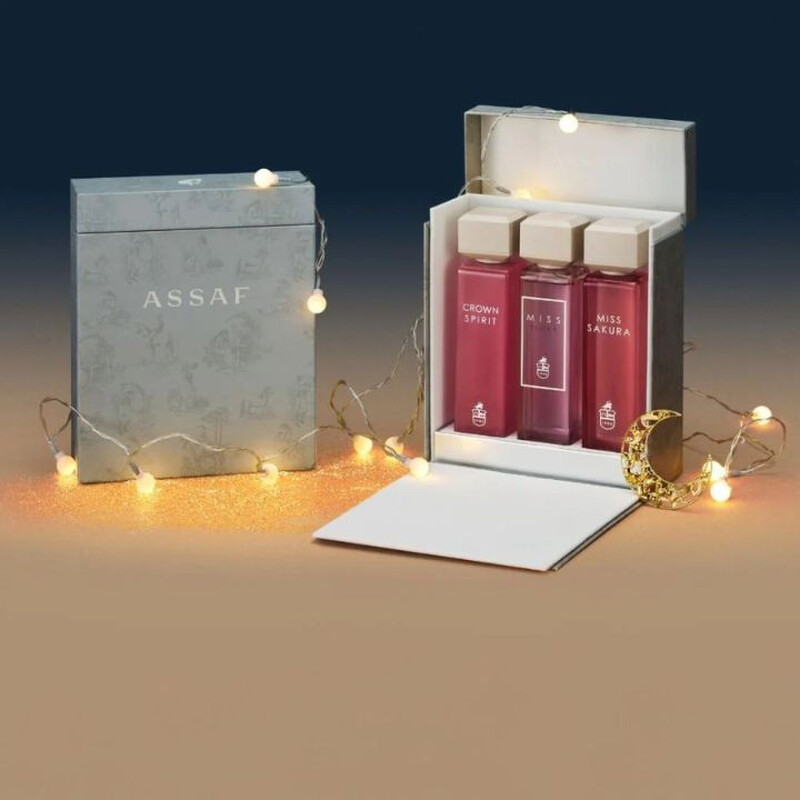 Assaf Ladies Miss Set 3pcs EDP Gift Set Fragrances 6287042403608 ...
