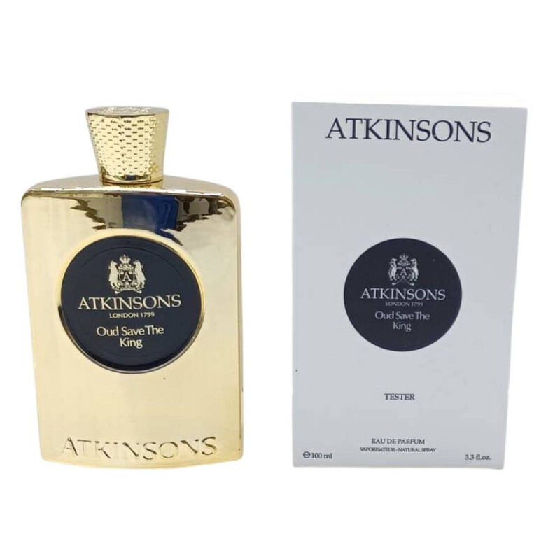 Atkinsons Men's Oud Save The King EDP Spray 3.4 oz (Tester