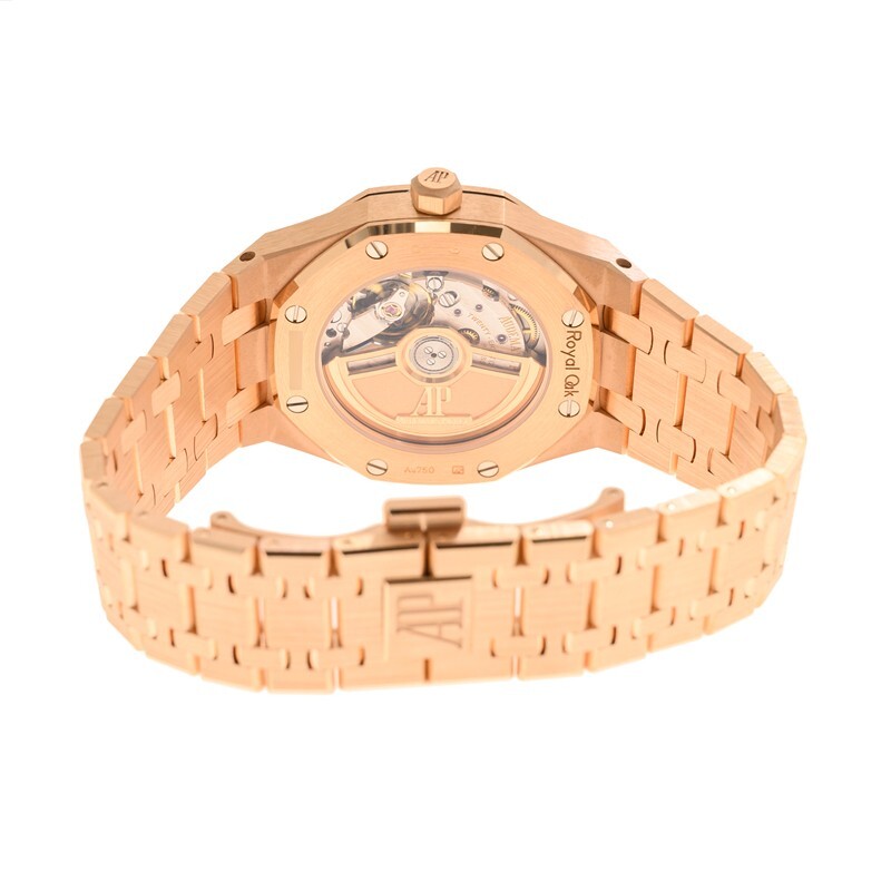 Audemars Piguet Royal Oak Automatic Diamond Silver Dial Unisex Watch ...
