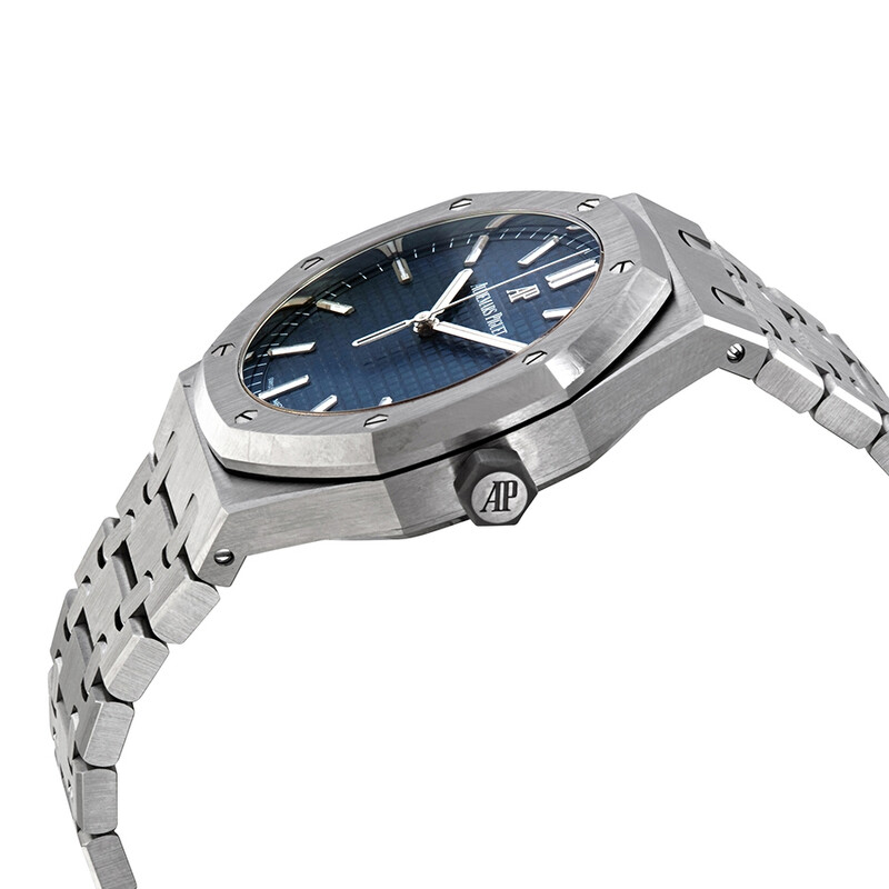 Audemars Piguet Royal Oak Blue Dial Automatic Men's Watch 15500ST.OO ...