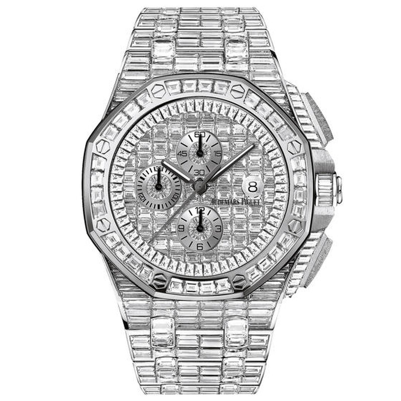 【激レア】beats Executive AUDEMARS PIGUET Audemars Piguet Royal Oak Offshore 18-carat White Gold Diamond