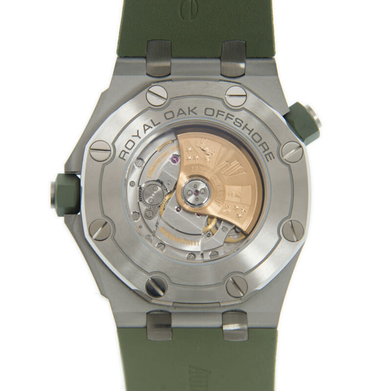 Audemars Piguet Royal Oak Offshore Automatic Green Dial Men's