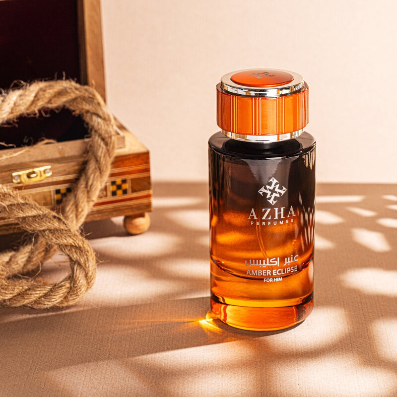 Azha Men's Amber Eclipse EDP Spray 3.3 oz Fragrances 6297001599365