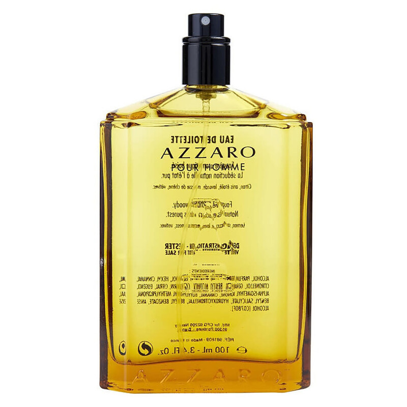 Azzaro Men / Azzaro EDT Spray No Cap Tester 3.3 oz (m)