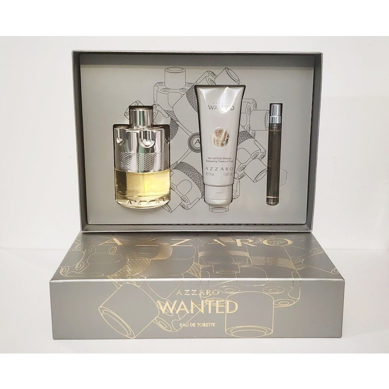 Azzaro Men's Azzaro Wanted Gift Set Fragrances 3614273952194
